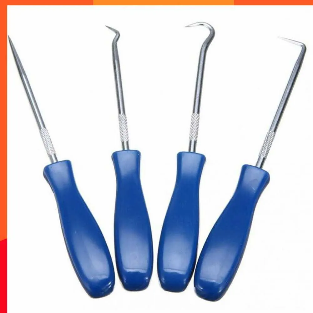 Jeu D'outils De Crochetage Pour Automobile - 4 Crochets (droit, 90°, 135°, Complet) - Longueur 150 Mm - Pour Démontage - 11