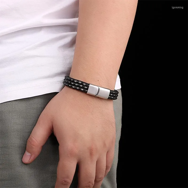Weaving outlet leather bracelets