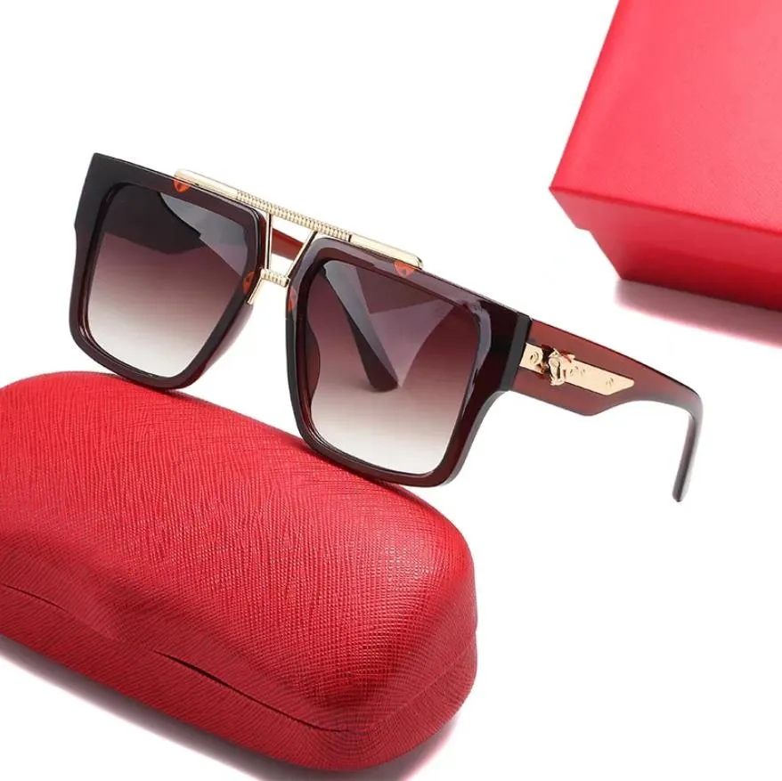 Lunettes de soleil 1010 de luxe rétro exclusives pour hommes et femmes UV400 avec des lunettes de soleil élégantes et sophistiquées