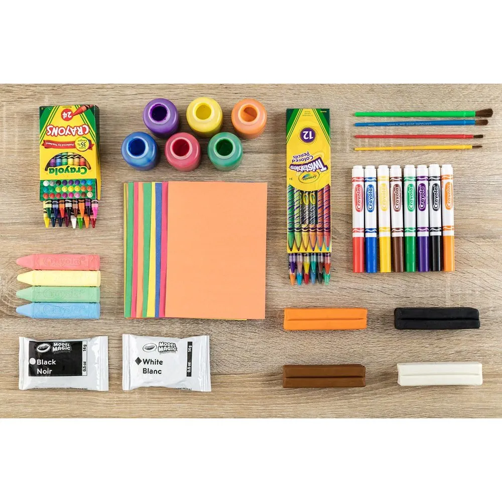 Crayola Colossal Creativity Tub, Art Set, 90 조각, 어린이를위한 장난감, 초보자 유니esx 아동, 5 세