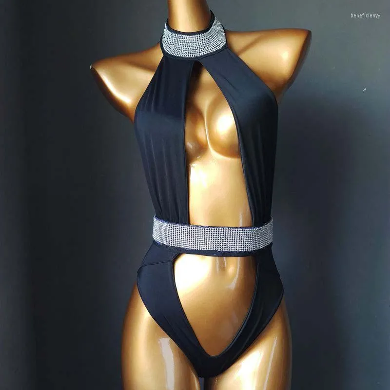 Kvinnors badkläder 2023 Est Crystal Baddräkter Diamond Rhinestone Bikini Fashion Biquini