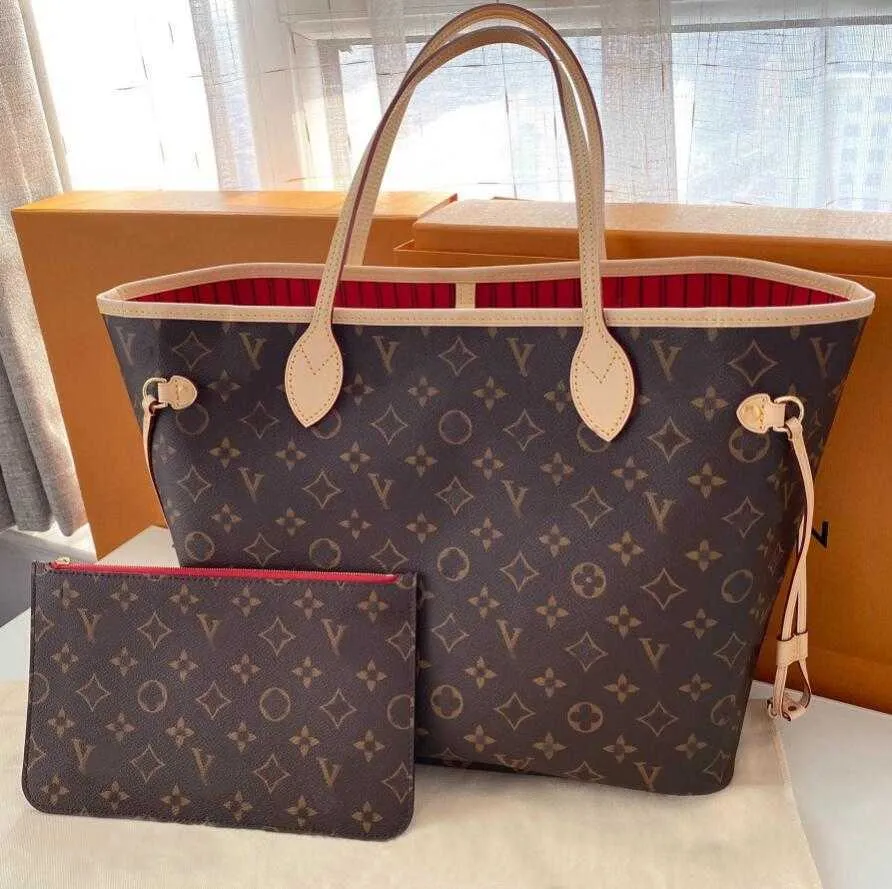 10A Luxury Neverfull Womens Louisvuitton Designer Bag Never Purse