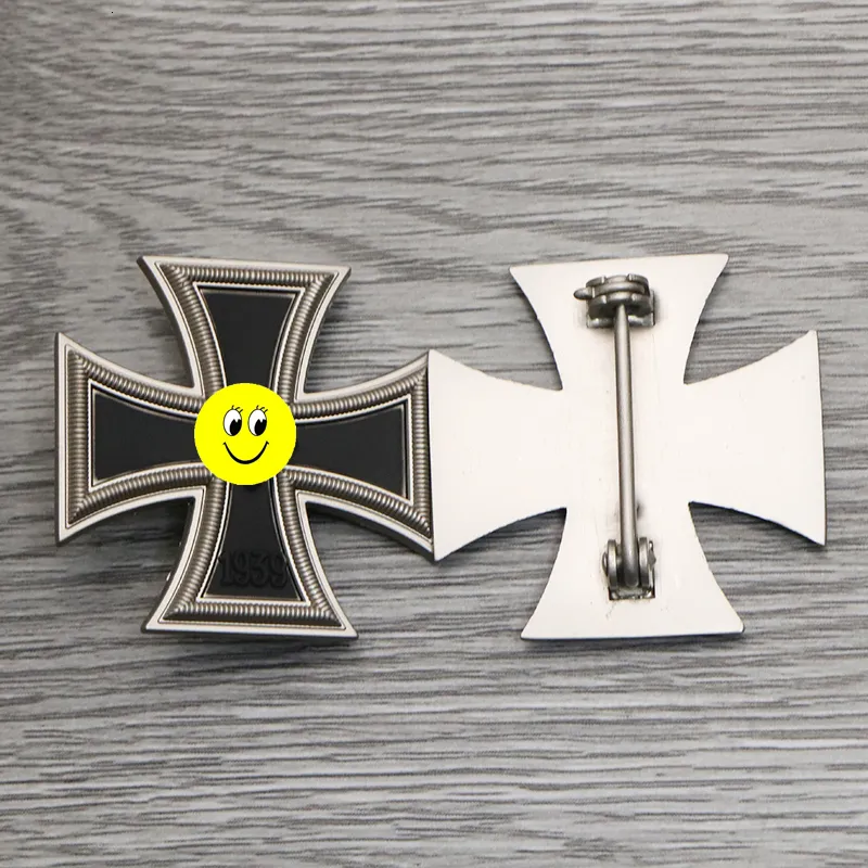 ديكور منزلي آخر 1PC Prussian Prussian First Class Iron Cross Ek1 Badge 1939 Edition Pin Brooch 230511