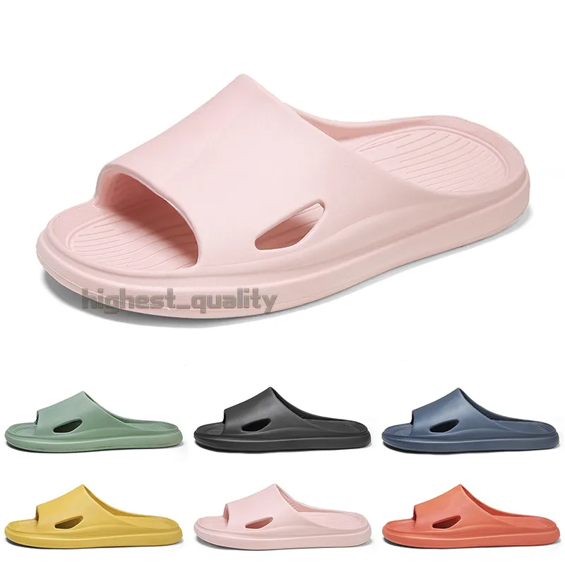 Men Women Summer Light Weight Bathroom Shower Slippers Silent Practical Couple Slide Comfortable Soft Mens Womens Home Indoor Outdoor Beach Sandals Hole Shoes A011