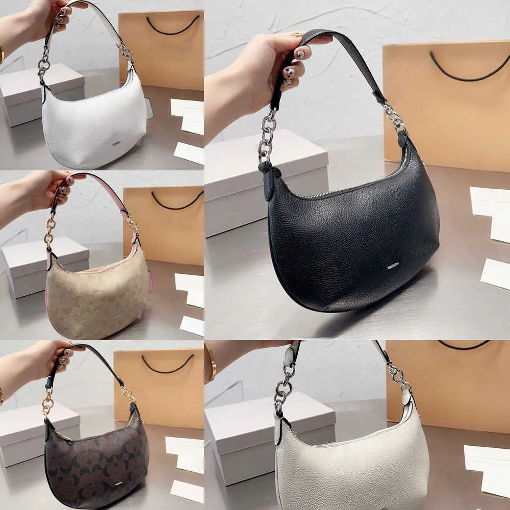 New Evening Bags Leather Brown Handbag Chain Wallet Card Bag Women Luxurys Fashion Designers Female Girl Designer Purses Handbags Tote Shoulder 230210