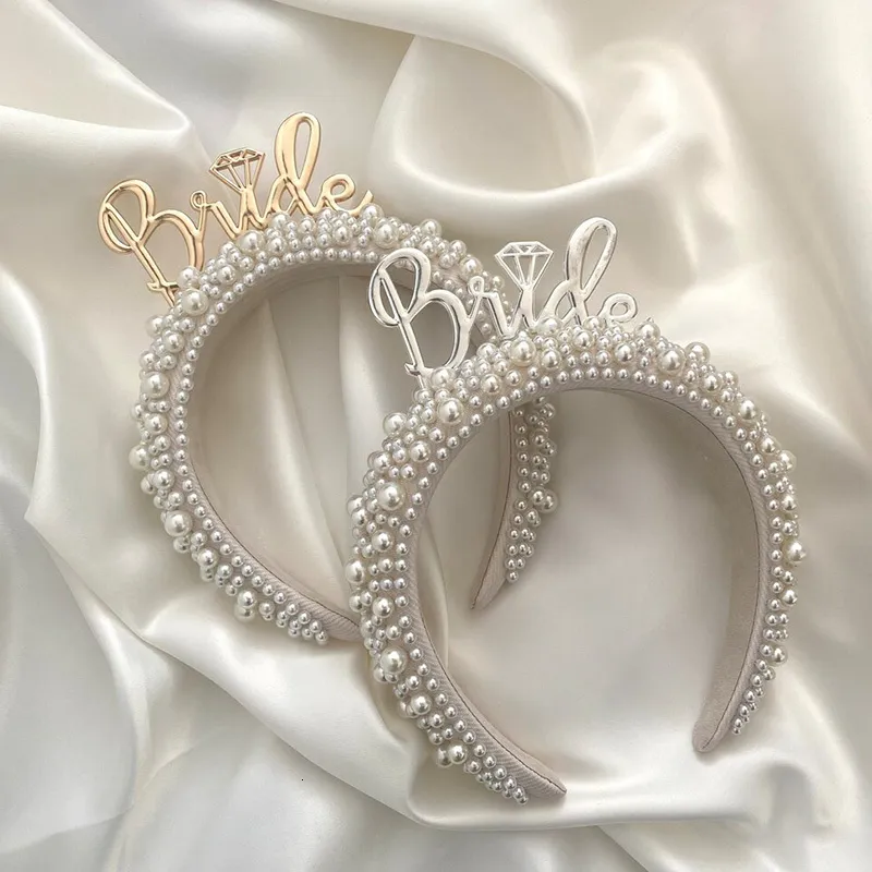 Party Decoration Bride to be crown girls weekend Bachelorette hen Bridal Shower wedding engagement rehearsal Gift Po props 230510