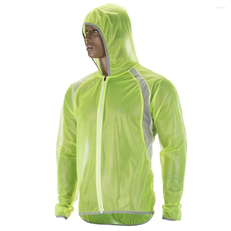 Vestes de course Veste de cyclisme Imperméable Imperméable VTT Vélo Vent Manteau Route Vélo Imperméable