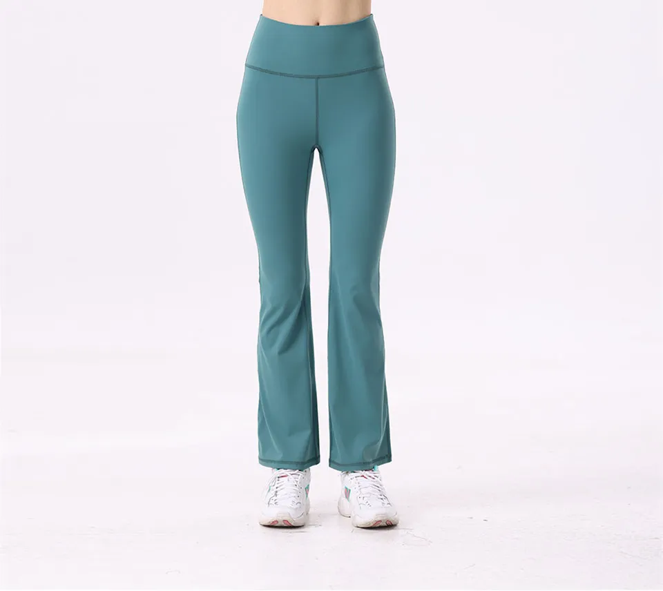 Womens Bootcut Yoga Pants Long Bootleg High Rise Flared Pants With
