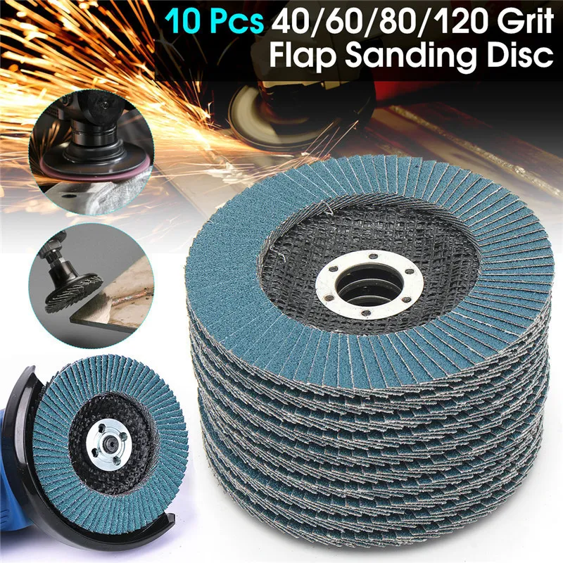 Finishing Products 5 125mm Angle Grinder Sanding Discs 40 60 80 120 Grit Grinding Wheel Flap Metal Plastic Wood Removal Abrasive Tool 230511 From 16 37 DHgate