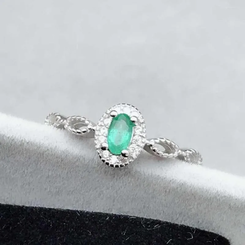 Кластерные кольца Emerald роскошные украшения хорошего качества жемчужина рождественский подарок 3 мм 5 мм