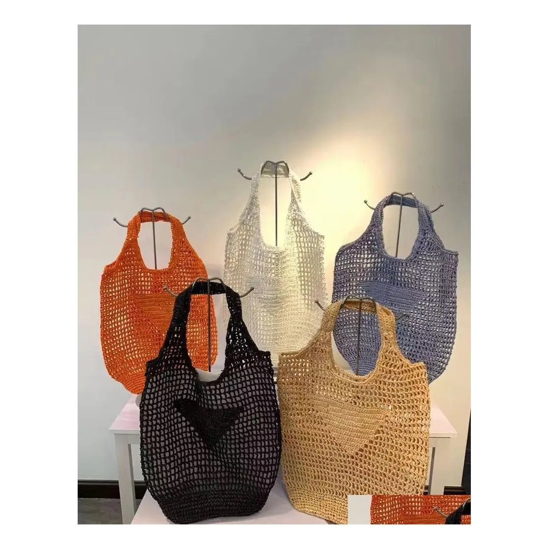 Portafogli Designer Borse Donna Shoder Bag Beach Messenger Totes Fashion Metallic Handbags Classic Crossbody Clutch Pretty Large Capaci Dhf64