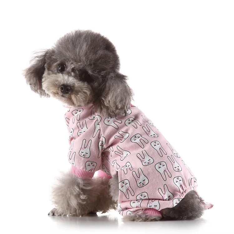 New pet clothes autumn and winter clothes pajamas home clothes dog clothes