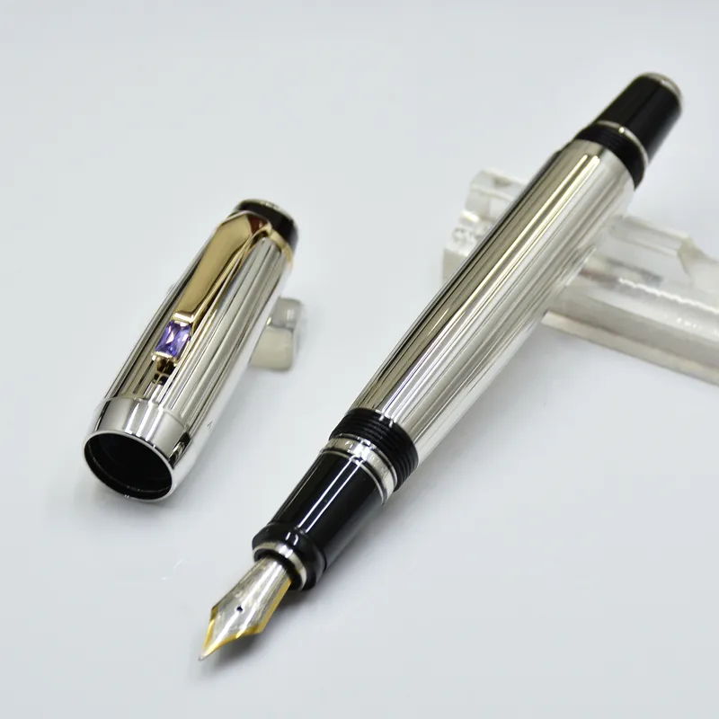 Wholesale Premium Silver/Gold Ag925 Smoothest Writing Rollerball Pen