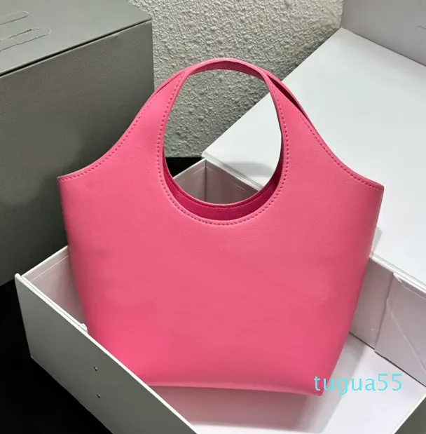 Designer Tote Bags Women Small Hand Bag Shoulder Handbags Purse Soft Smooth Cow Leather Suede Texture Fabric Lining Fashion Letter Embossing Bags