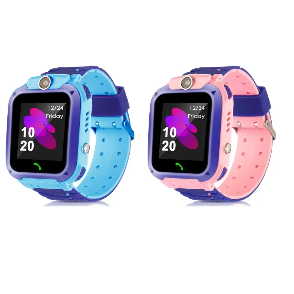 Fashion Q12 Kids Smart Watch SOS Phone Calling 2G Sim Card LBS Location Children Anti Lost Smartwatch With Retail Box Q12 From 5 76 DHgate