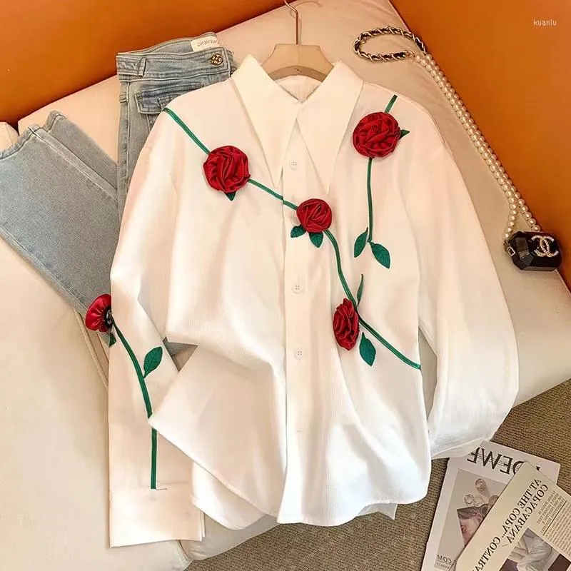 Blusas De Mujer Camisa Blanca De Dise ador Blusas De Boutique De