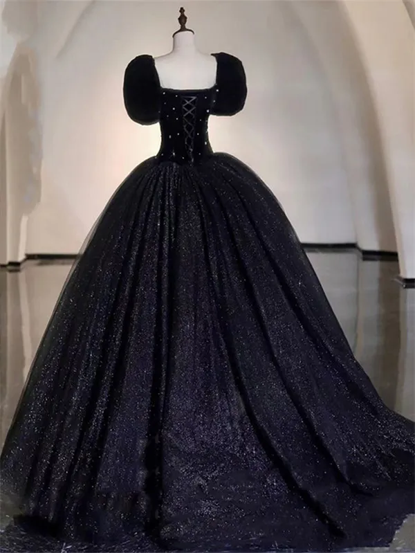 Black gown top dress with price
