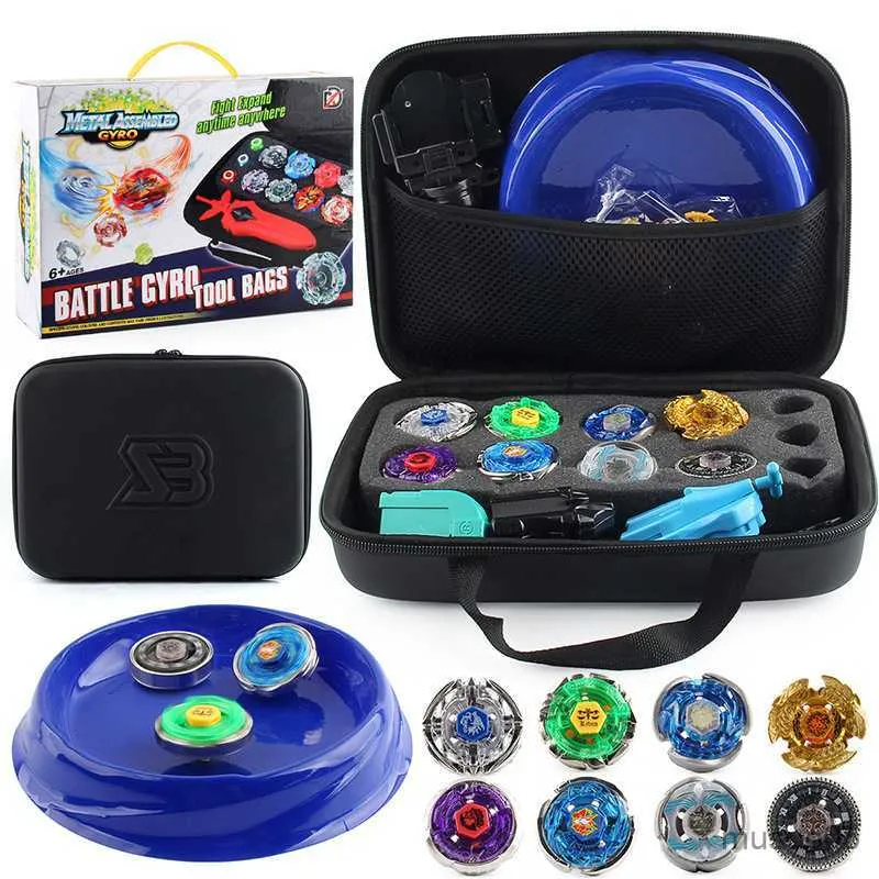 Beyblades Metal Tomi Burst Spinning Top Set z torebką konstelacja do przechowywania