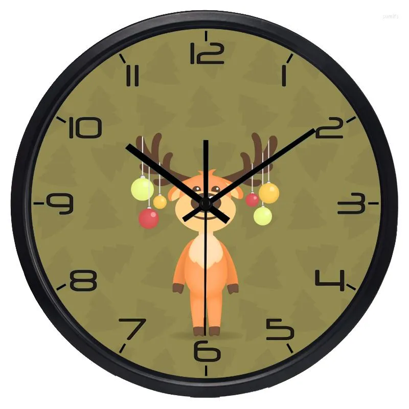 Wandklokken Elk Clock Modern Design for Home Decoration Vintage