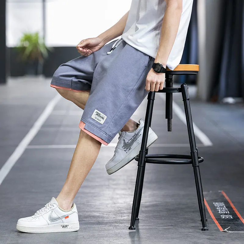 Mens thin cotton shorts top