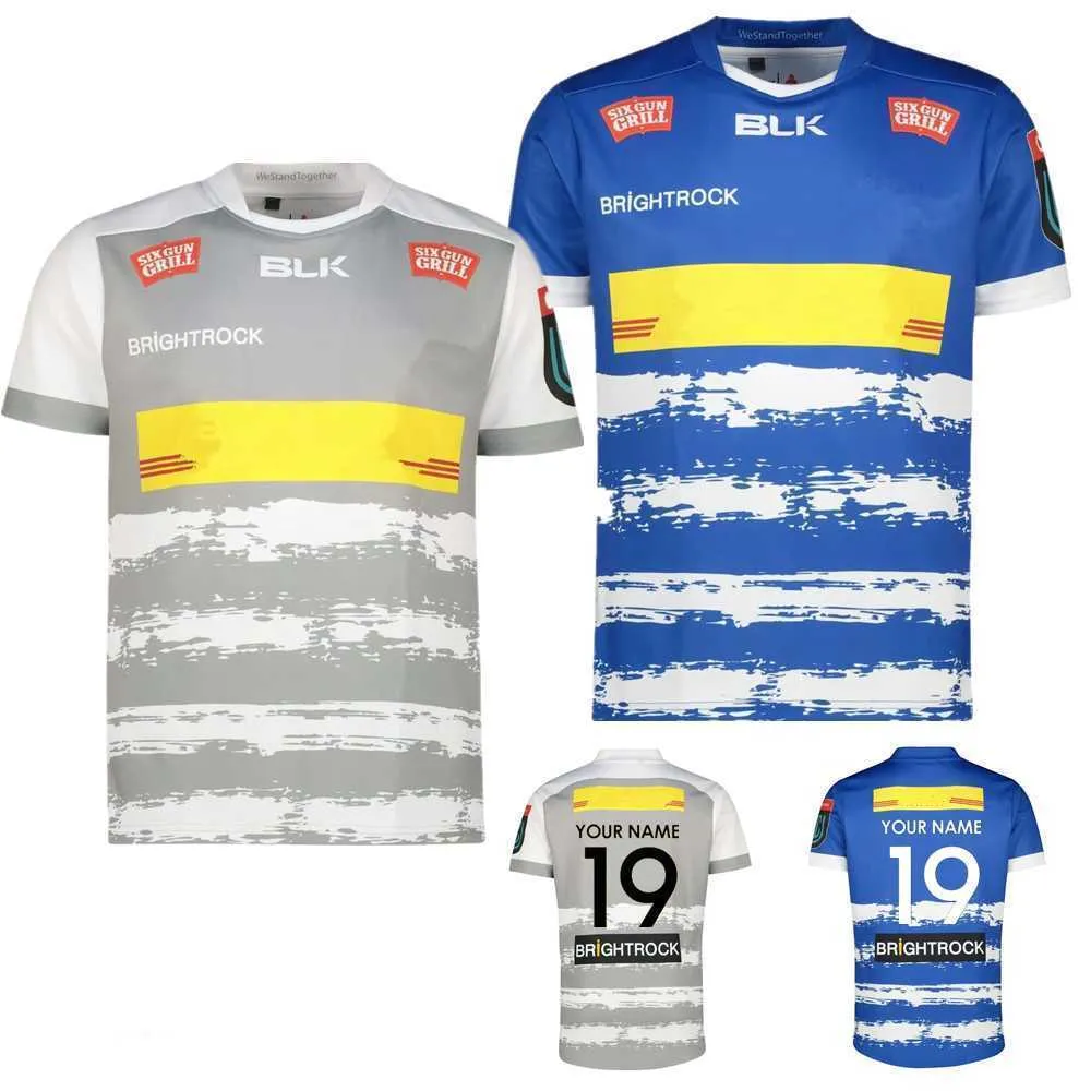 2023 Stormers Home Away T-shirt camisa Nome e número personalizados