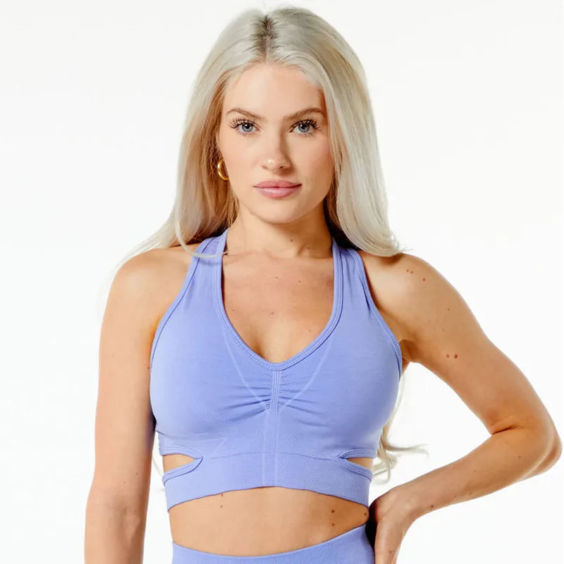 Womens Yoga Maree Sports Bras With Fixed Chest Pad And Beautiful