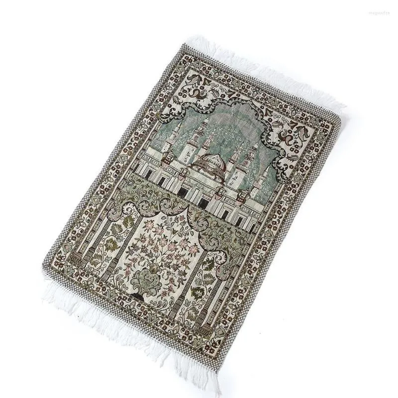 Ubranie etniczne Arival Islamski muzułmańska matka Mat Vintage Home Decor Bedside Rug Podróżuj geometryczne dywan podłogi DCC096