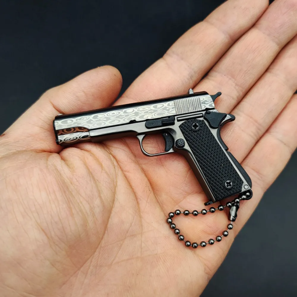 Pistol keychain top