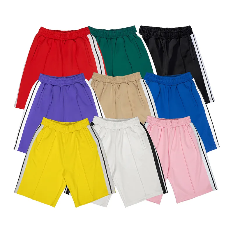 shorts palmas masculinos designers PA femininos anjos esportivos calças curtas casuais de cinco pontas roupas masculinas de anjo de verão