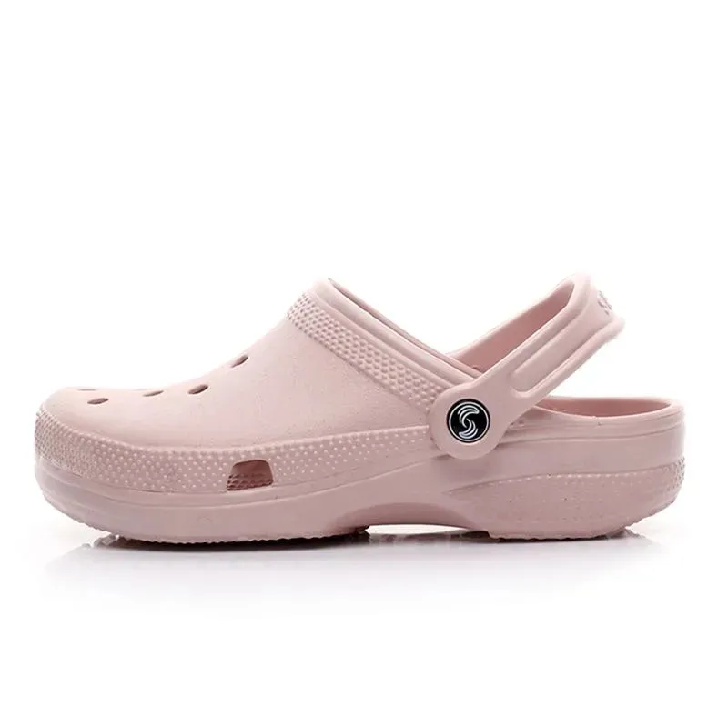 Pink crocs adult shop