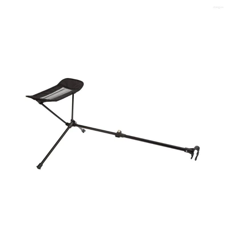 Mobilier de camp chaise pliante repose-pieds extérieur repose-pieds rétractable support léger support pour randonnée plage pêche détente