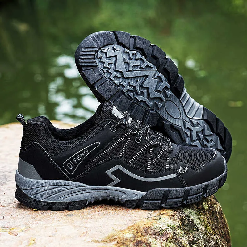 Hiking Footwear Nova malha vero caminhadas sapatos ao ar livre confortvel lazer viagens sapatos outdoor caminhadas e pesca sapatos P230511
