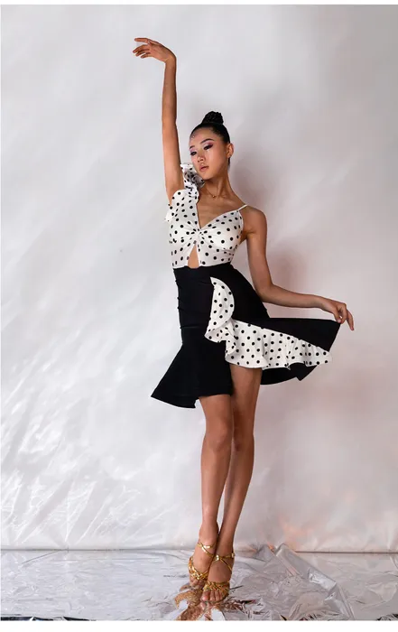 Jupe Portefeuille Écharpe De Hanche De Danse Latine Pour Femme, Jupe De Danse à Franges, Tablier De Jupe De Danse Tango Pour Tenues De Soirée Rave, écharpe à Pampilles Pour Tango Chacha