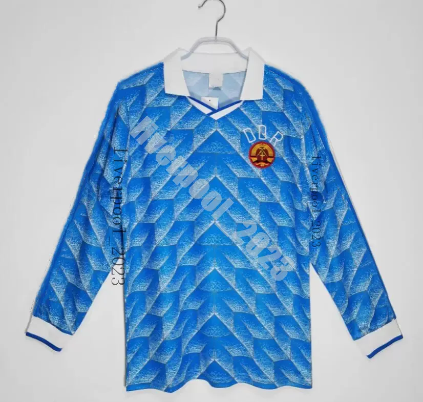 Top 1988 DDR Oberliga Retro Soccer Jerseys 88 EAST GerMan Stubner
