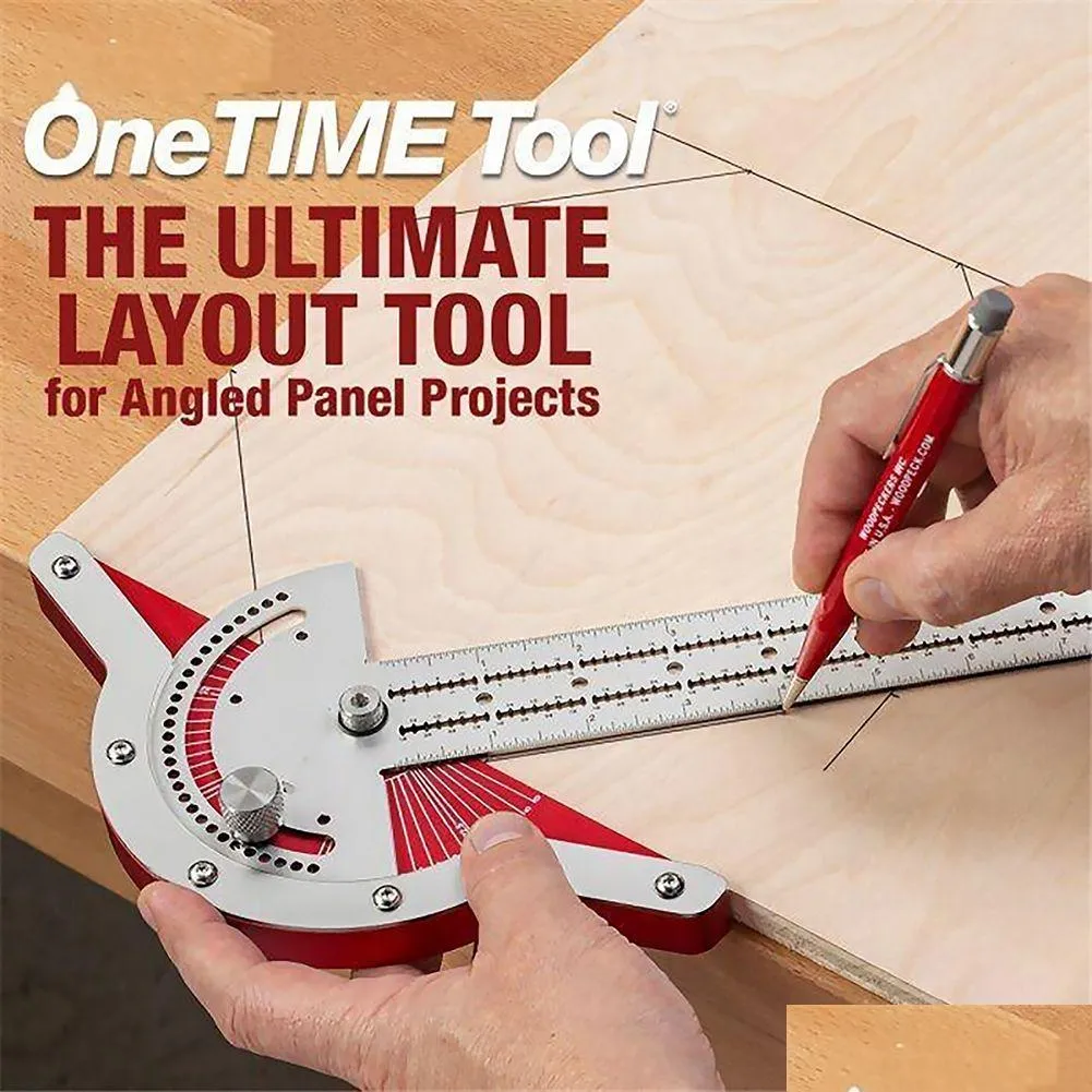 Other Measuring Gauging Tools Ttype Woodworkers Edge Re Protractor Woodworking Rer Angle Measure Stainless Steel Carpentry Layout Dhvch