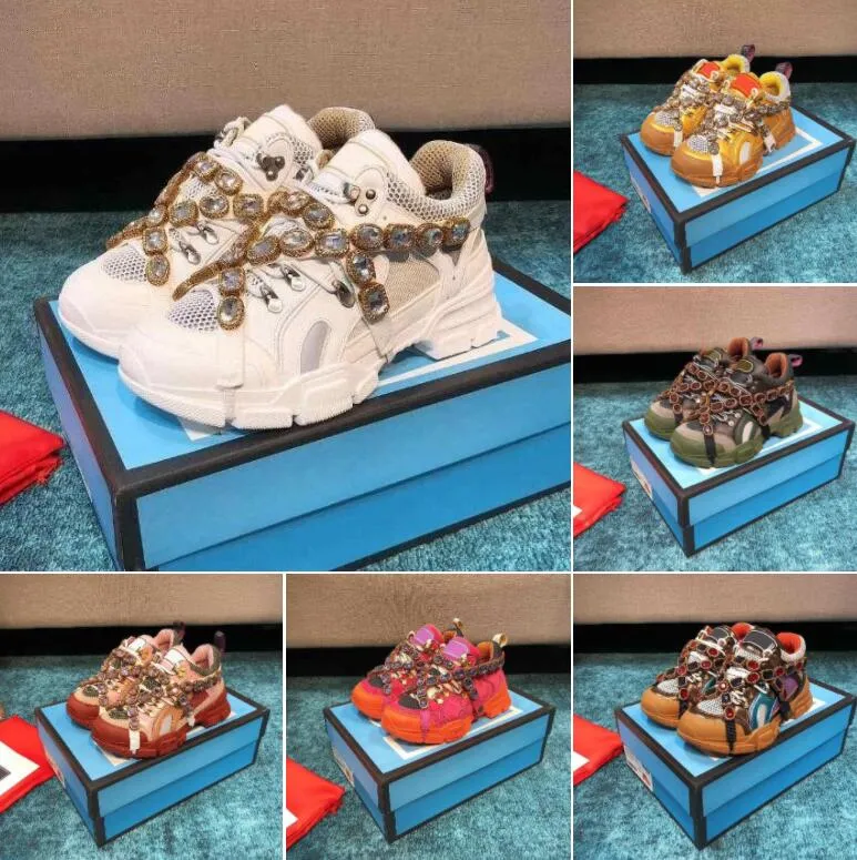 Fake flashtrek sneaker with removable crystals hot sale