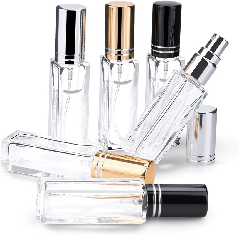 Portable Refillable Perfume Atomizers 10ml Travel Size Perfume Bottles,  Leakproof