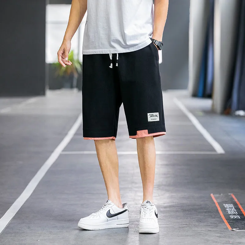 Mens thin cotton shorts discount