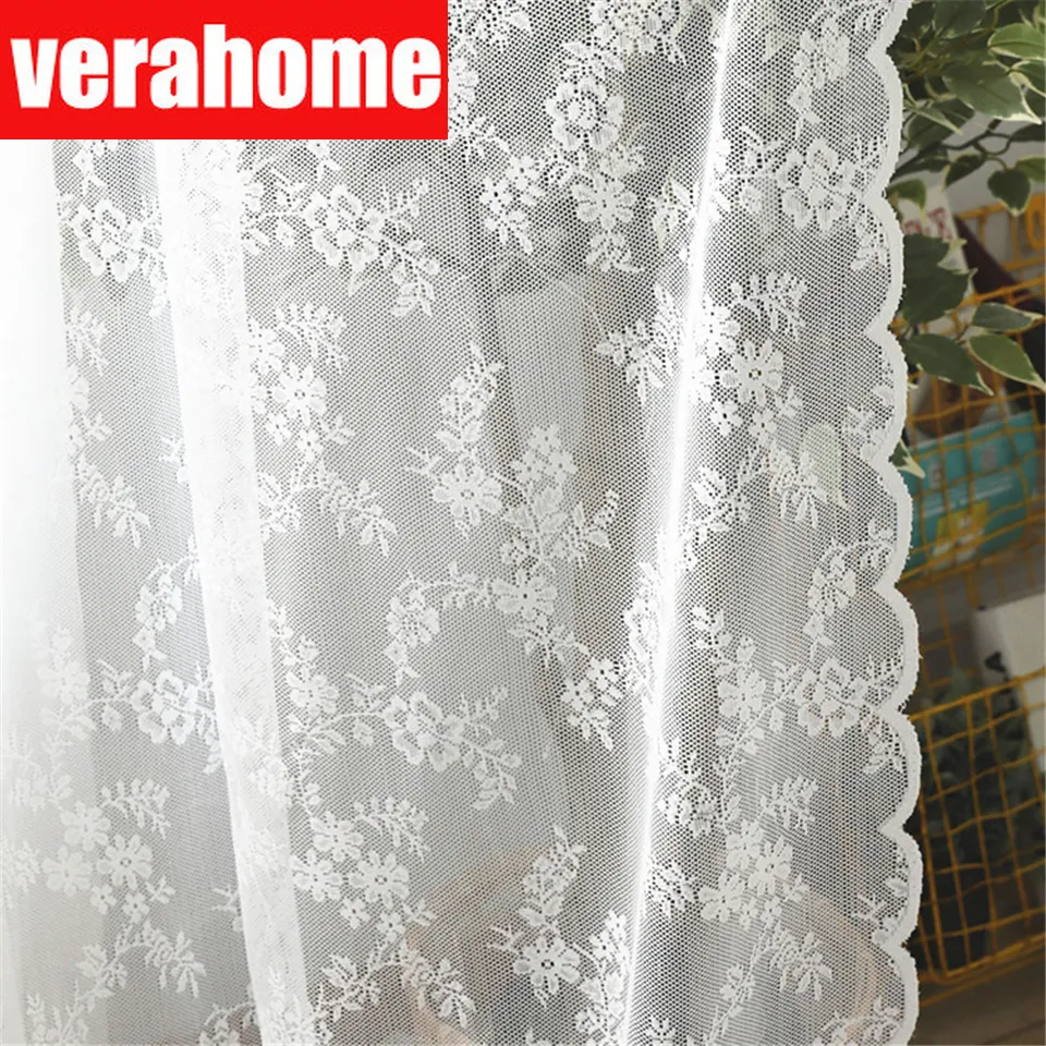 Vorhang Europäische weiße Spitze Gardinen für Wohnzimmer Schlafzimmer Fenster Tüll Vorhang Vorhänge Serape Home Decor 230510