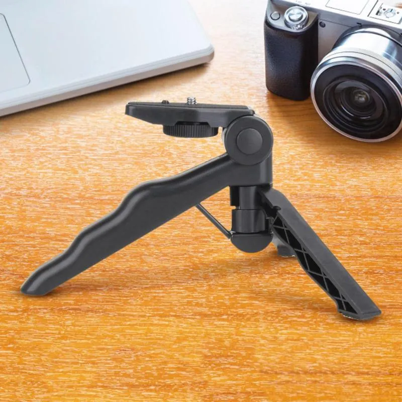 Tripods Mini Tripod 75 "Detation Desktophandle Stabilizer لكاميرا Mobilephone