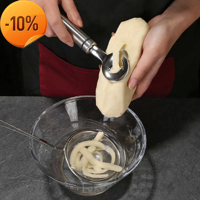 Stainless Steel Manual Noodle Cutter Machine With Roller Cutter Ideal