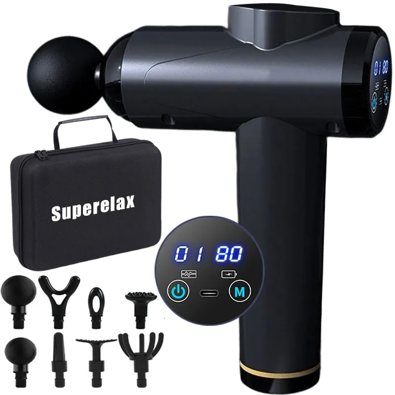 Full Body Massager Massge Gun Fascia 99 Gear Vibrator Muscle Massager