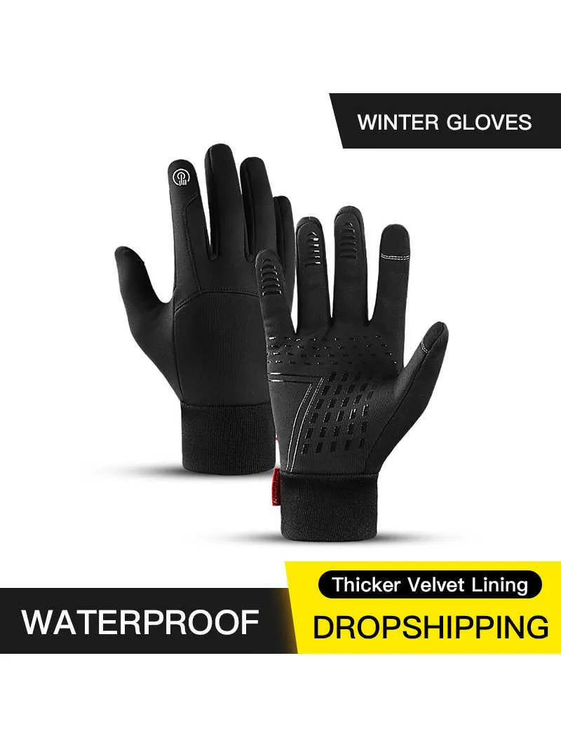 Sporthandschuhe Heißer Verkauf Winter Outdoor Sports Hot Laufhandschuh Touchscreen Gym Fitness Vollfingerhandschuhe Für Männer Frauen Magic Mesh Handschuhe P230511