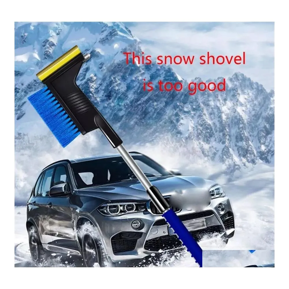 3 In 1 Canadian Tire Spade Shovel With Long Handle For Winter Car And