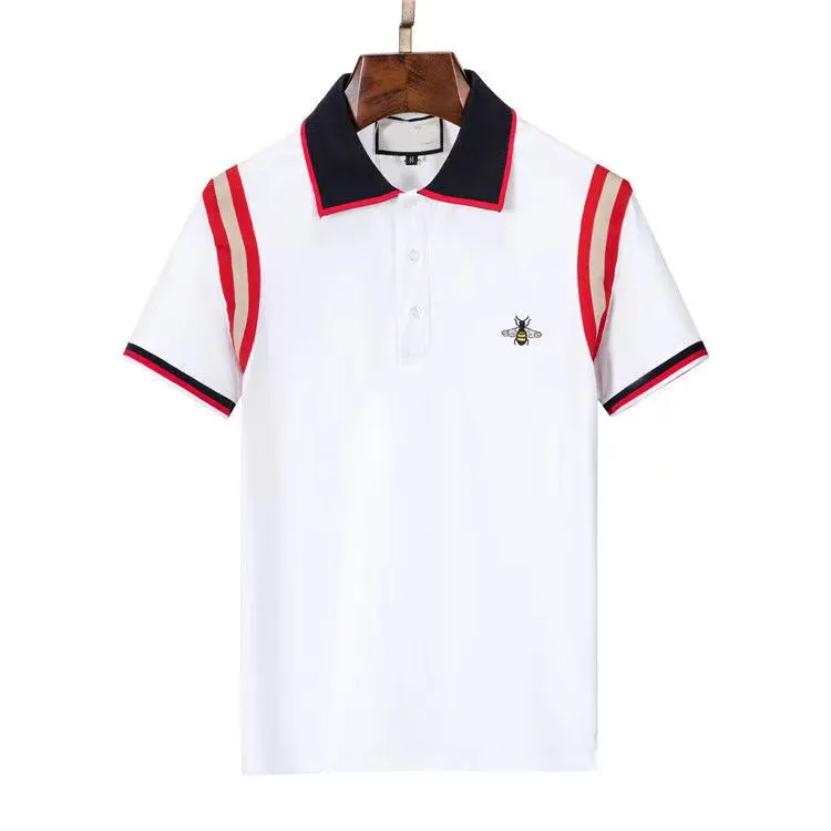 Mode été designer polo guc hommes tpolo Designers de luxe pour femmes pour hommes tops Lettre polos T-shirts brodés Vêtements T-shirt à manches grands T-shirts