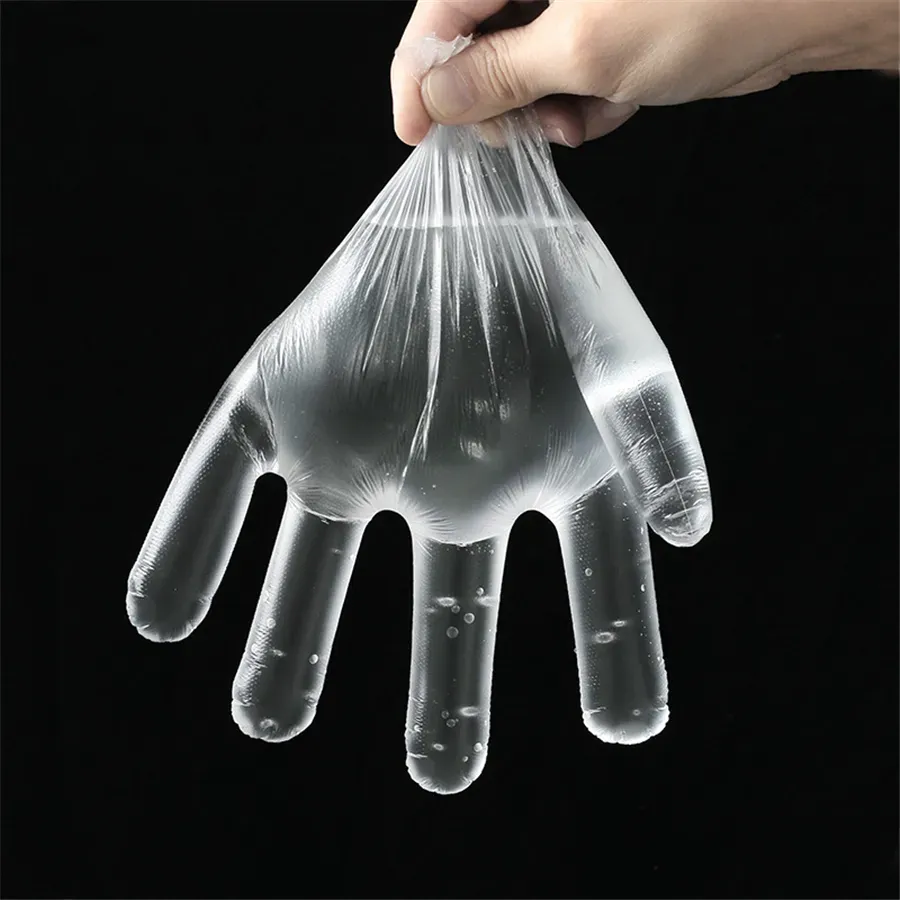 Plastic gloves on sale for cooking