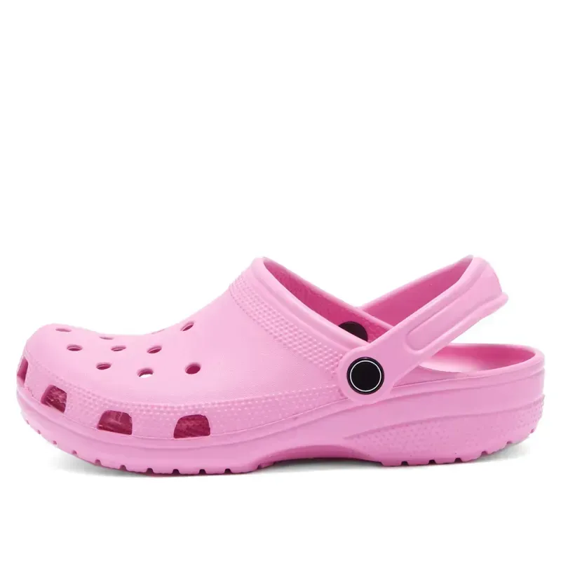Adult pink crocs top