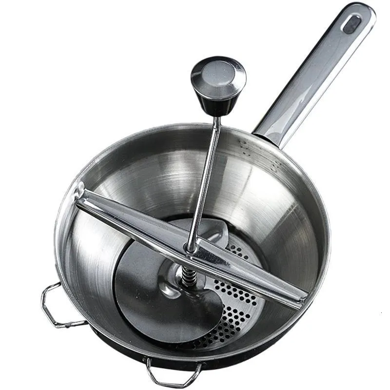 Ferramentas de vegetais de frutas de aço inoxidável batata ricer profissional manual de masher espremedor manual espremedor de alimentos ricer ricer ferramentas de cozinha multifuncionais 230511