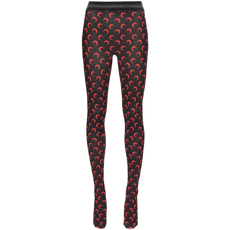 Women's High-Waisted Moon Print Yoga Leggings main image 1