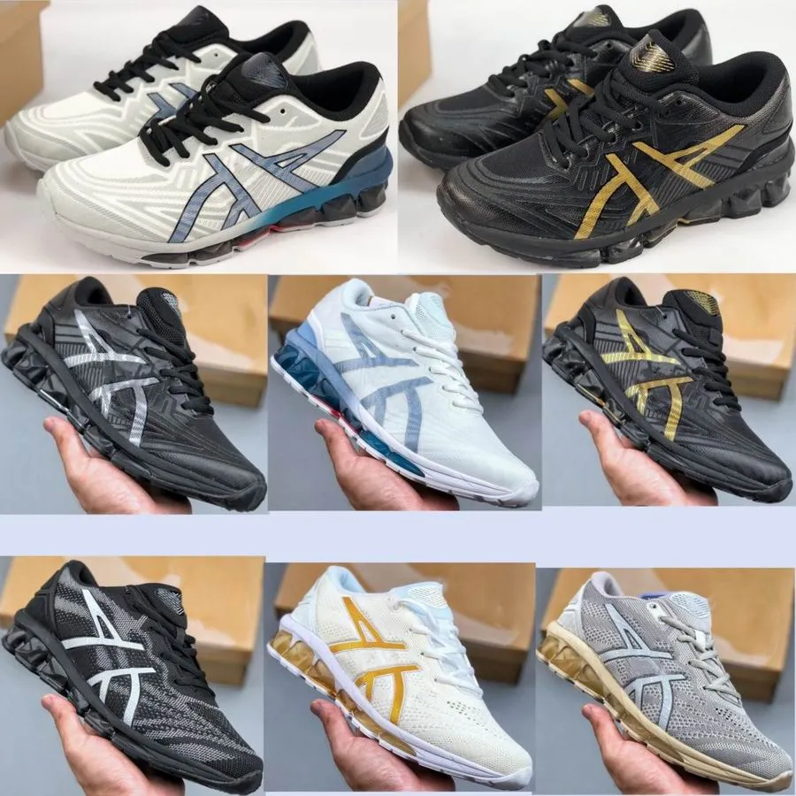 Blue and gold running shoes deals